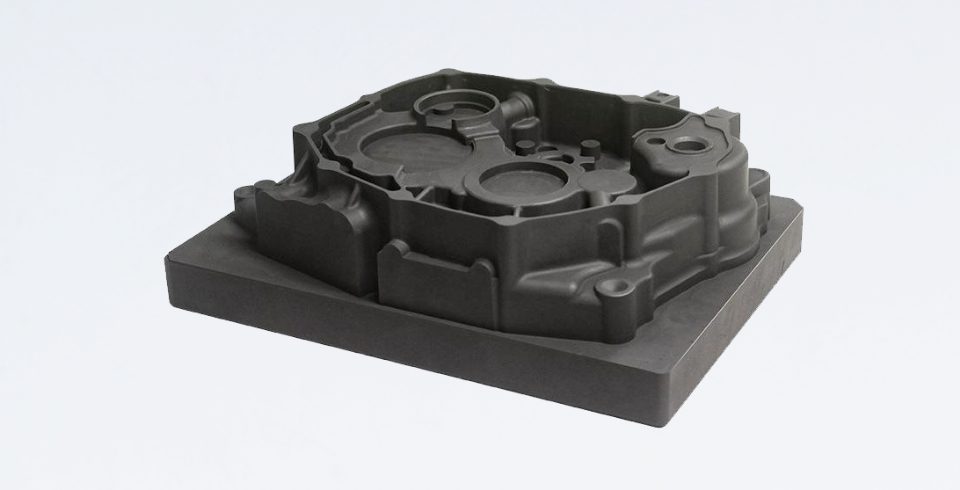 Complex-shaped graphite electrode for electrical discharge machining