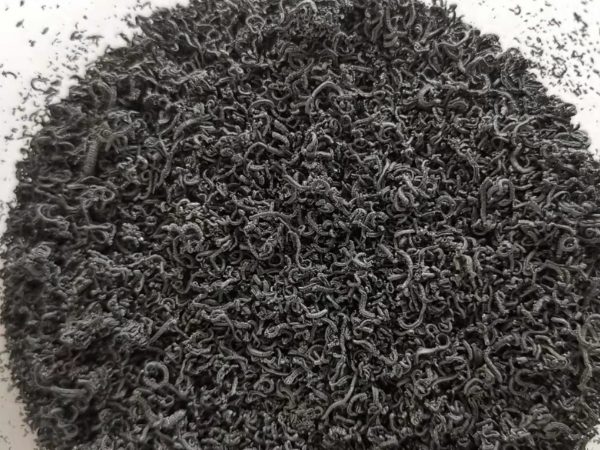 Evenly placed expanded graphite