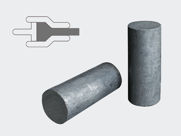 Bloques de grafito extruido y su proceso de fabricación