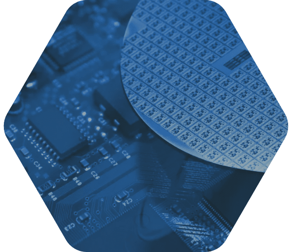 Electronic structure and electronic semiconductor are observed from a microscopic view.