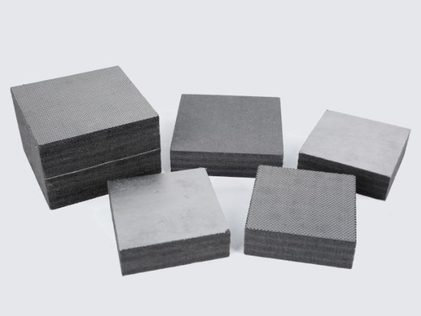 Rigid graphite felt after different surface treatments