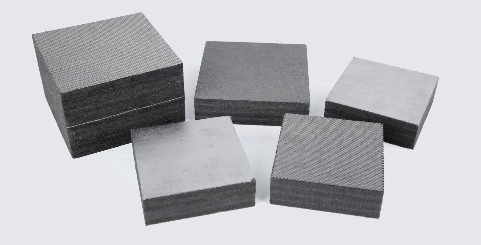 Rigid graphite felt after different surface treatments