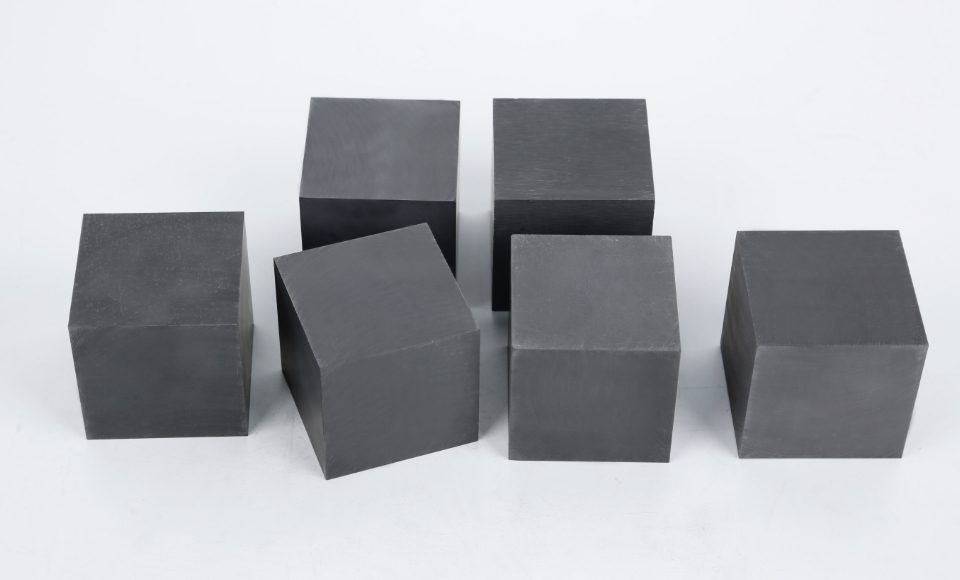 Special graphite blocks made of different forming technologies