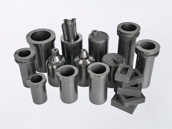 Graphite crucibles in various shapes